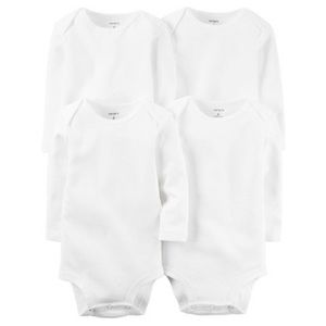 Carter’s 4-Pack Long-Sleeve Bodysuits